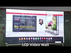 画面の狭いベゼル LCD ビデオ ウォール ディスプレイ 55 インチの高解像度をスプライシングします。