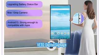 小売店向け Android デジタル サイネージの VETO