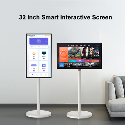 新しいトレンドスクリーン 32インチスタンバイME フロアスタンド スマートテレビ 室内 アンドロイド LCDタッチスクリーン