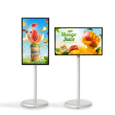 VETO 21.5 インチ ポータブル モバイル スマートテレビ 内蔵カメラ 9H バッテリー寿命 LCDタッチスクリーン