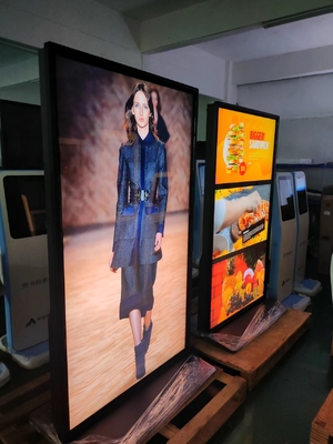 フルスクリーン 4k スプライス フロア 立立広告ディスプレイ 178° 視角