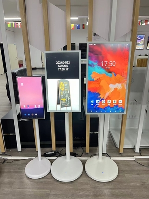 VETO ポータブル スマートテレビ アンドロイド 12 ワイヤレス 移動式 バッテリースタンド インタラクティブ スマートディスプレイ
