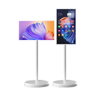 品質 VETO 21.5 24 27 インチ バッテリー電源室内 スマートテレビ セル内タッチスクリーン 1080p LCDディスプレイ スマート回転式ローリングテレビ 工場