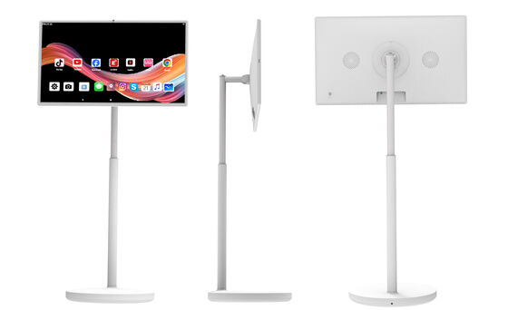 品質 VETO Wholesale スマートポータブルTV 4K Free CMS ワイヤレスローリングTV 内蔵カメラ 工場