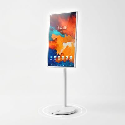品質 VETO 27 インチ回転式タッチスクリーンポータブルスマートテレビ Android 多機能ディスプレイホームエンターテイメント用 工場