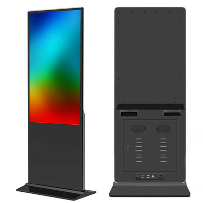VETO 32 - 86 インチ アンドロイド スタンドアップ デジタル シグネージ 4K インタラクティブなタッチスクリーン キオスク