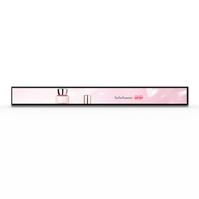 VETO カスタマイズド サイズ 4K ストレッチレフ lcd ディスプレイ 超薄バー lcd パネル 小売店用